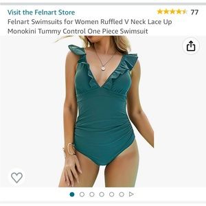 One piece bathing suit